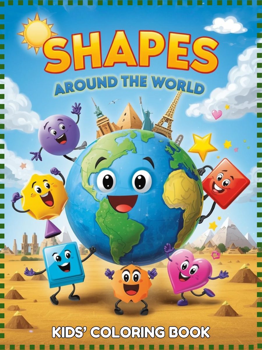 Shapes Around the World Coloring Book (Printable PDF) Shapes Around the World Coloring Book (Printable PDF)