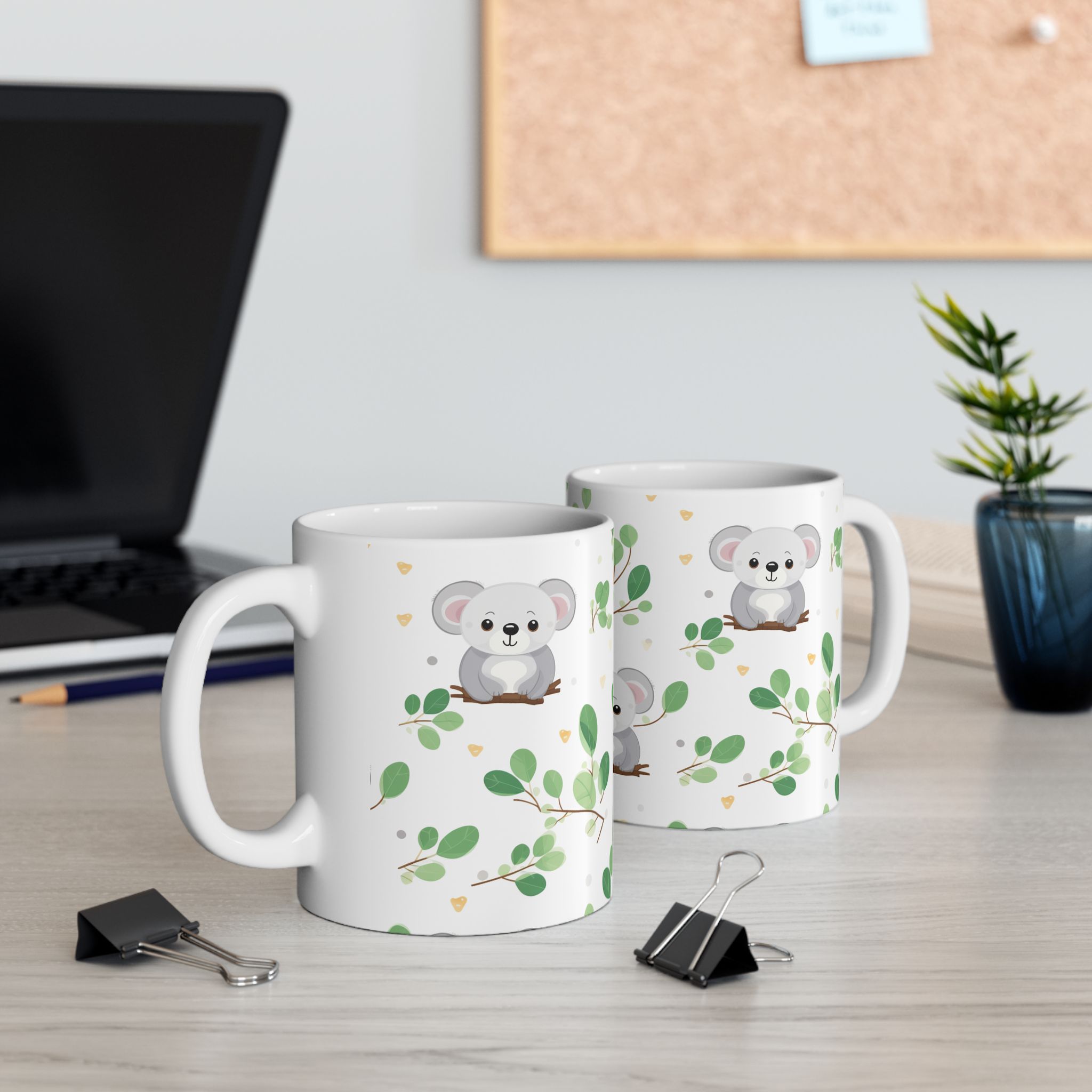 Charming Kawaii Koalas Coffee Mug Charming Kawaii Koalas Coffee Mug