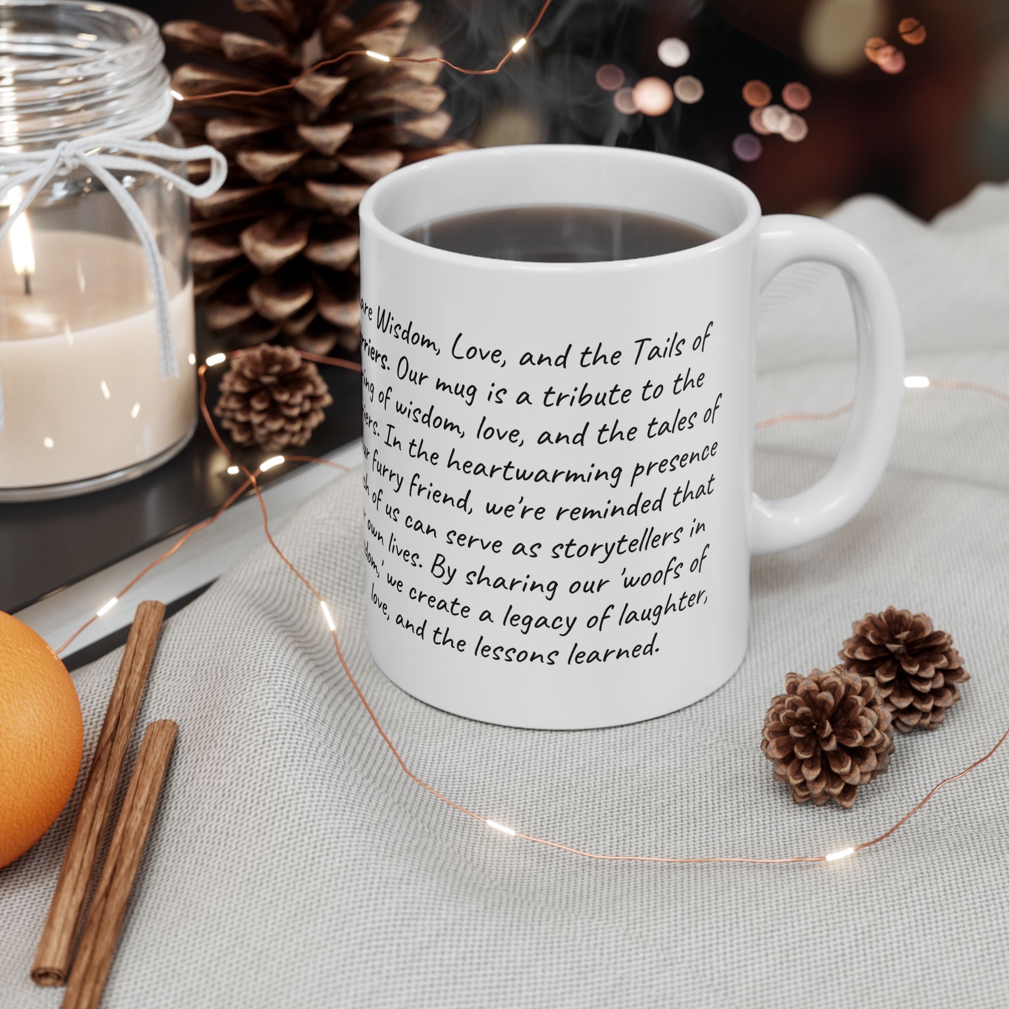 Christmas Terrier Mug Christmas Terrier Mug