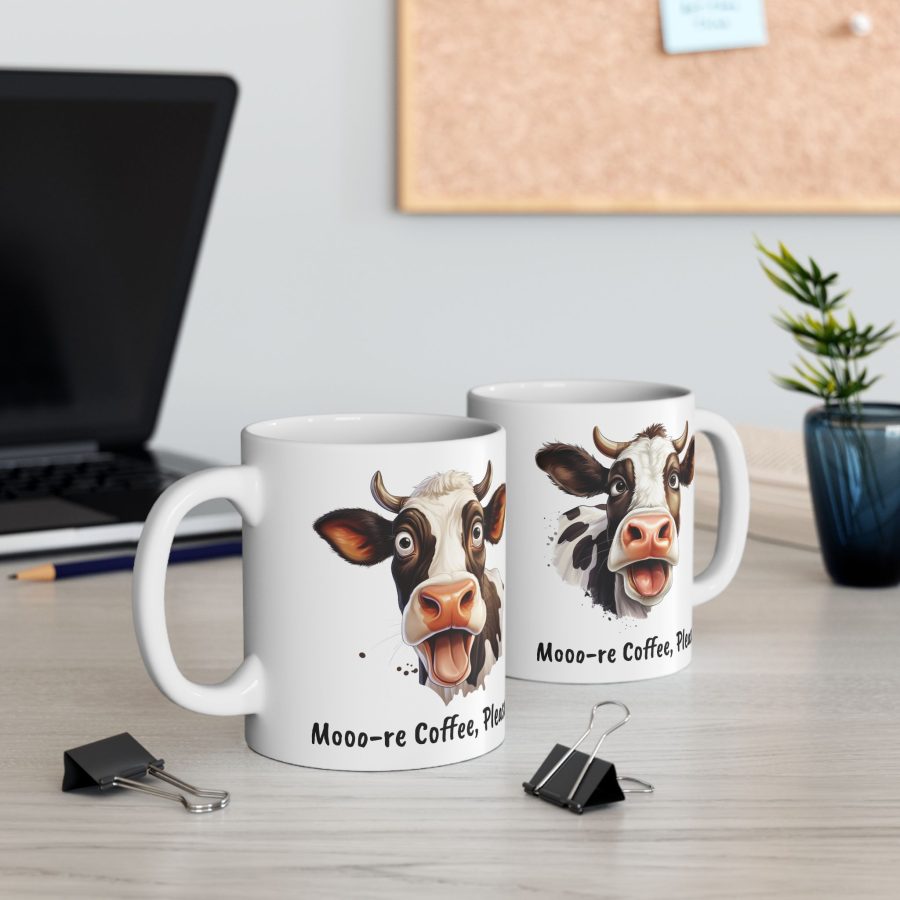 Funny Cow Face – Two Sided Mug Funny Cow Face – Two Sided Mug