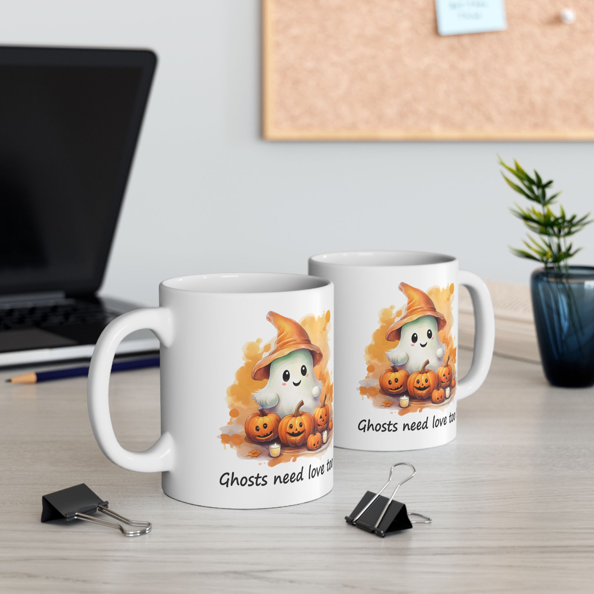 Cute Halloween Ghost Mug Cute Halloween Ghost Mug
