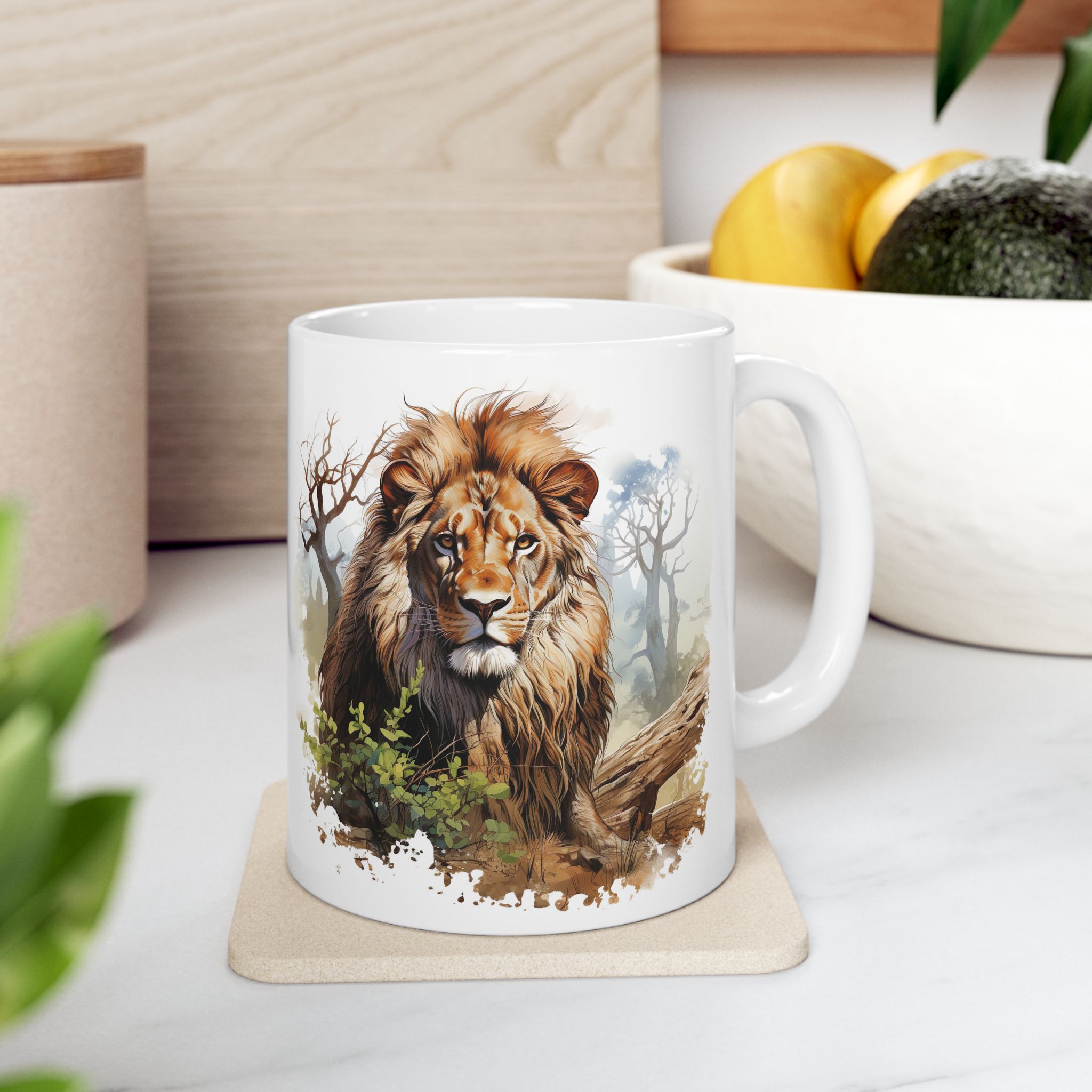 Lion – Inspirational Saying Coffee Mug Lion – Inspirational Saying Coffee Mug