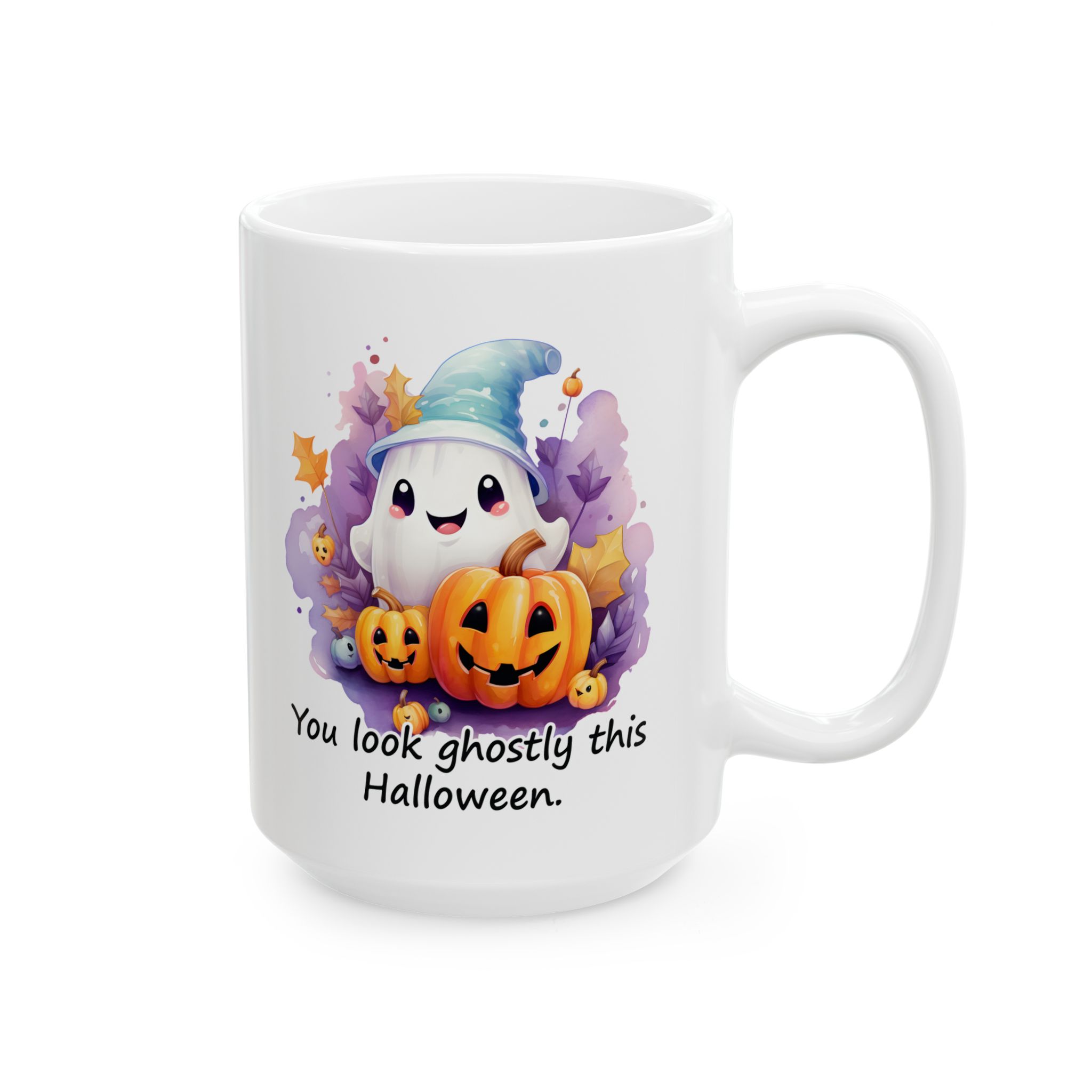 Cute Halloween Ghost Mug Cute Halloween Ghost Mug