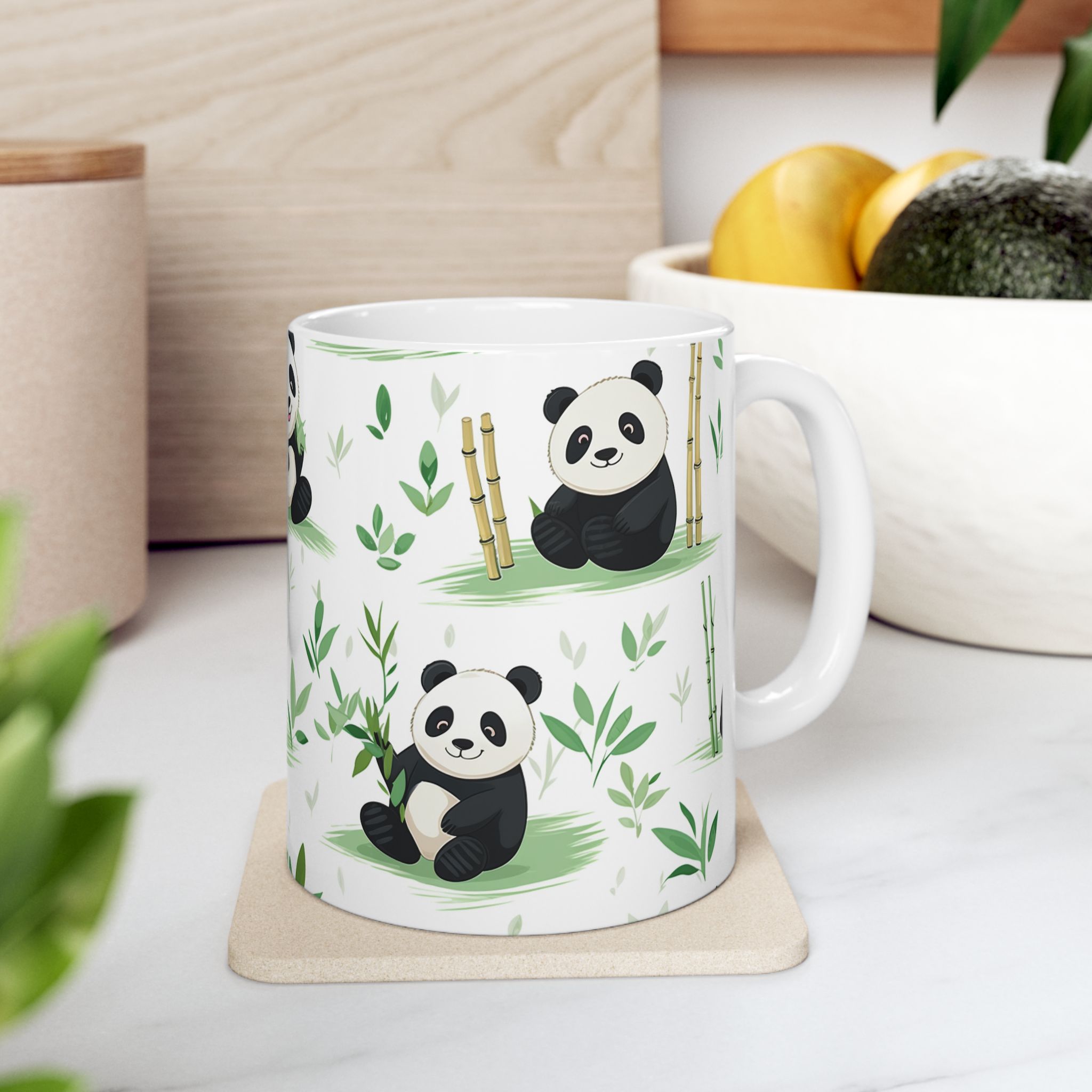 Cute Cartoon Panda Coffee Mug Cute Cartoon Panda Coffee Mug