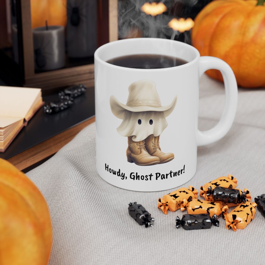 Howdy, Ghost Partner Mug