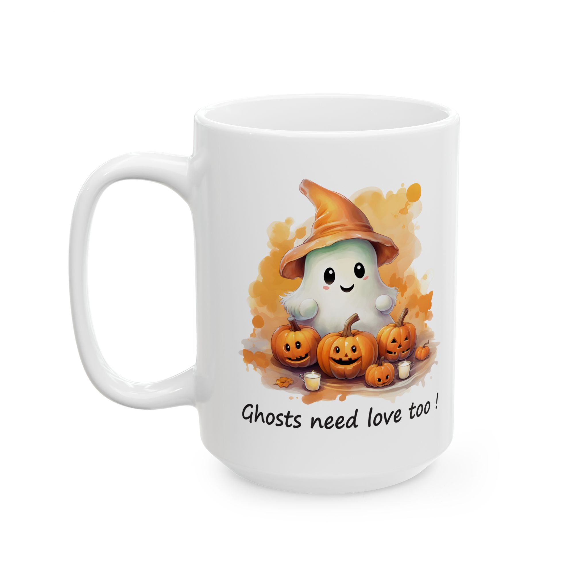 Cute Halloween Ghost Mug Cute Halloween Ghost Mug