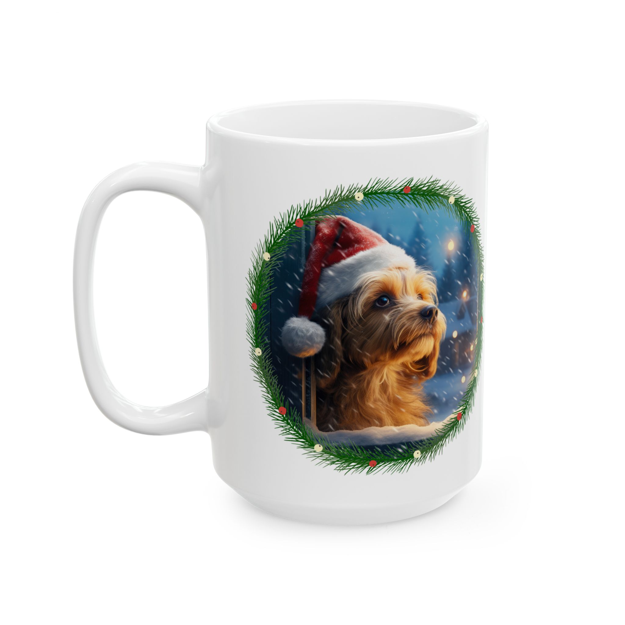 Christmas Terrier Mug Christmas Terrier Mug