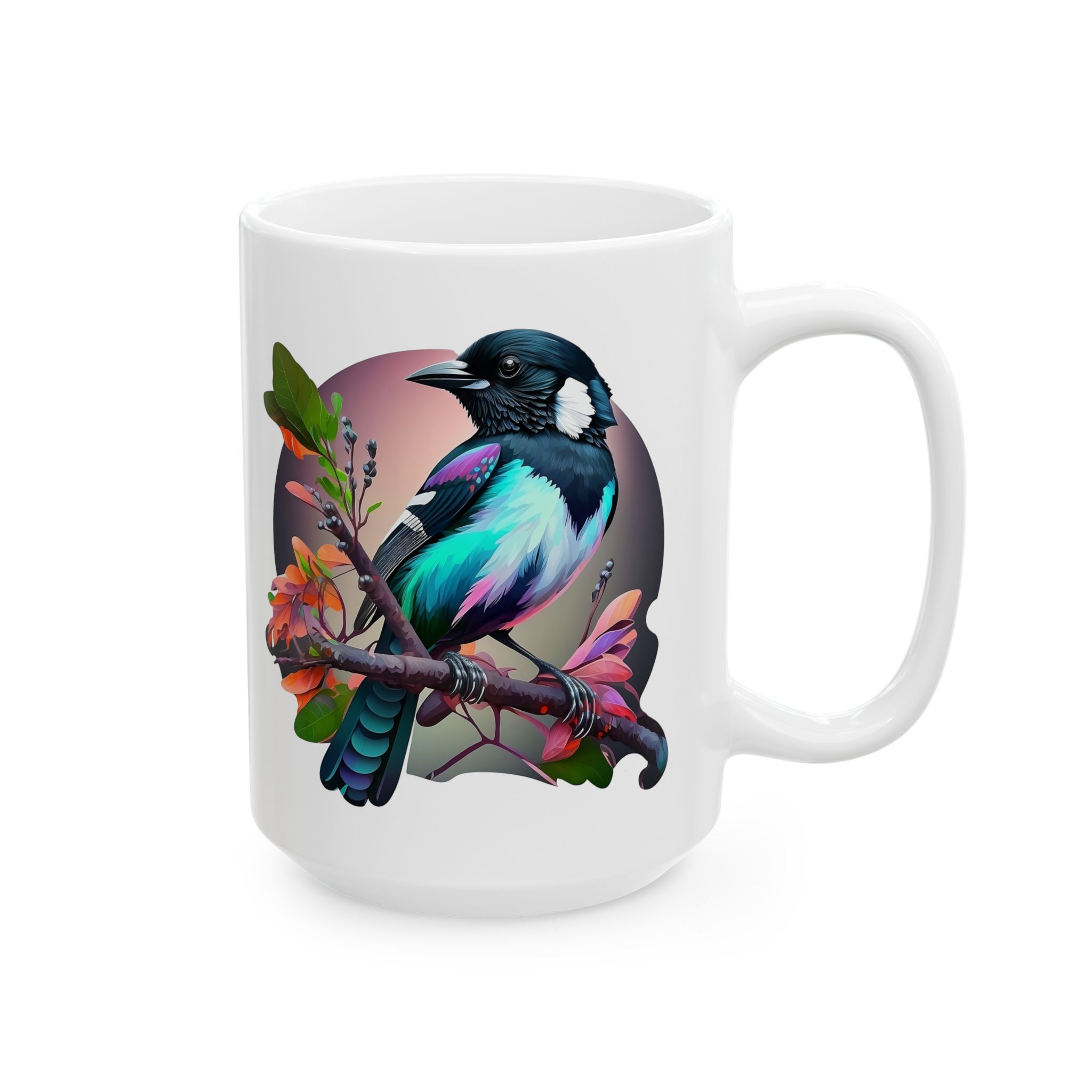 Magpie Wise and Inspirational Saying Mug Magpie Wise and Inspirational Saying Mug