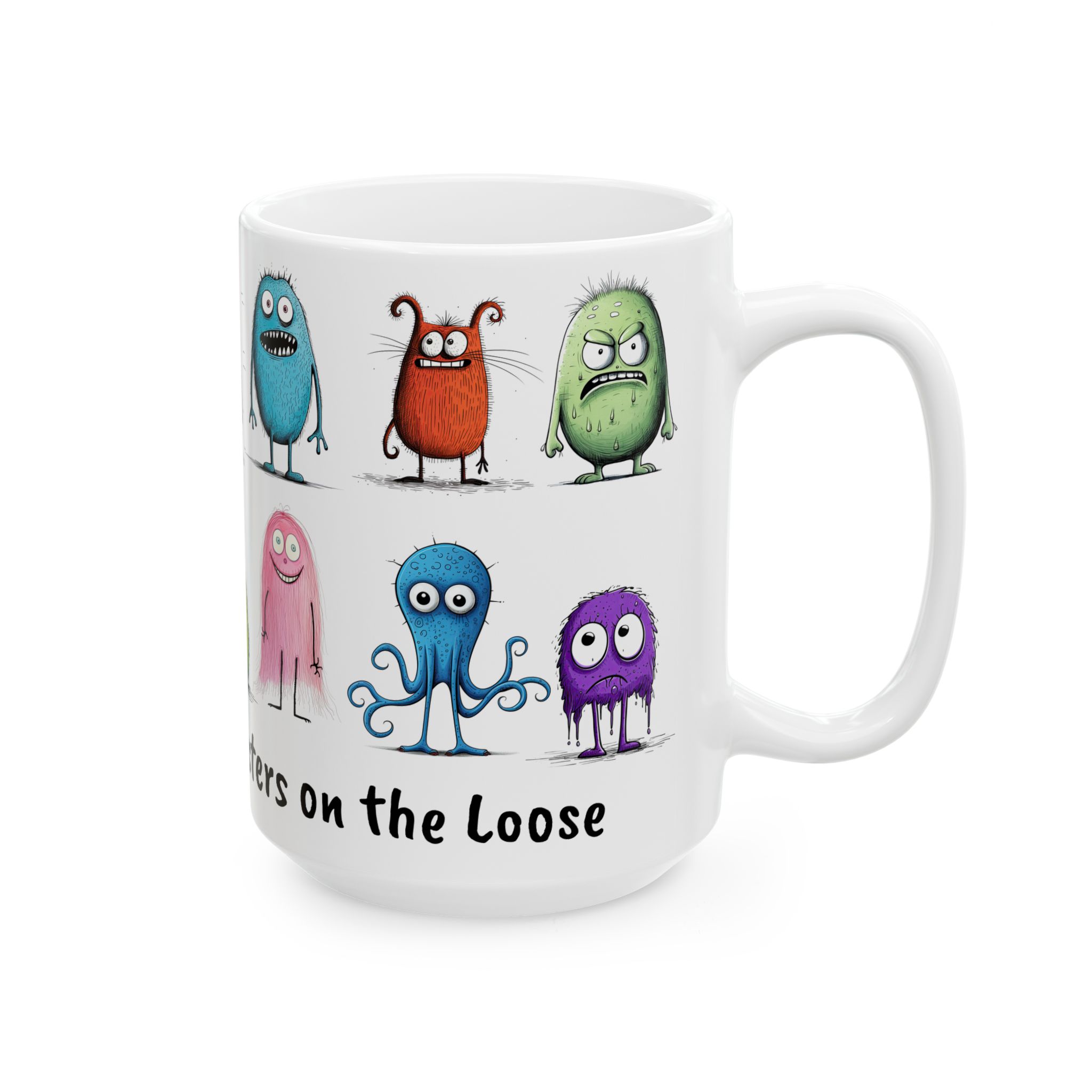 Halloween Monsters on the Loose Mug Halloween Monsters on the Loose Mug