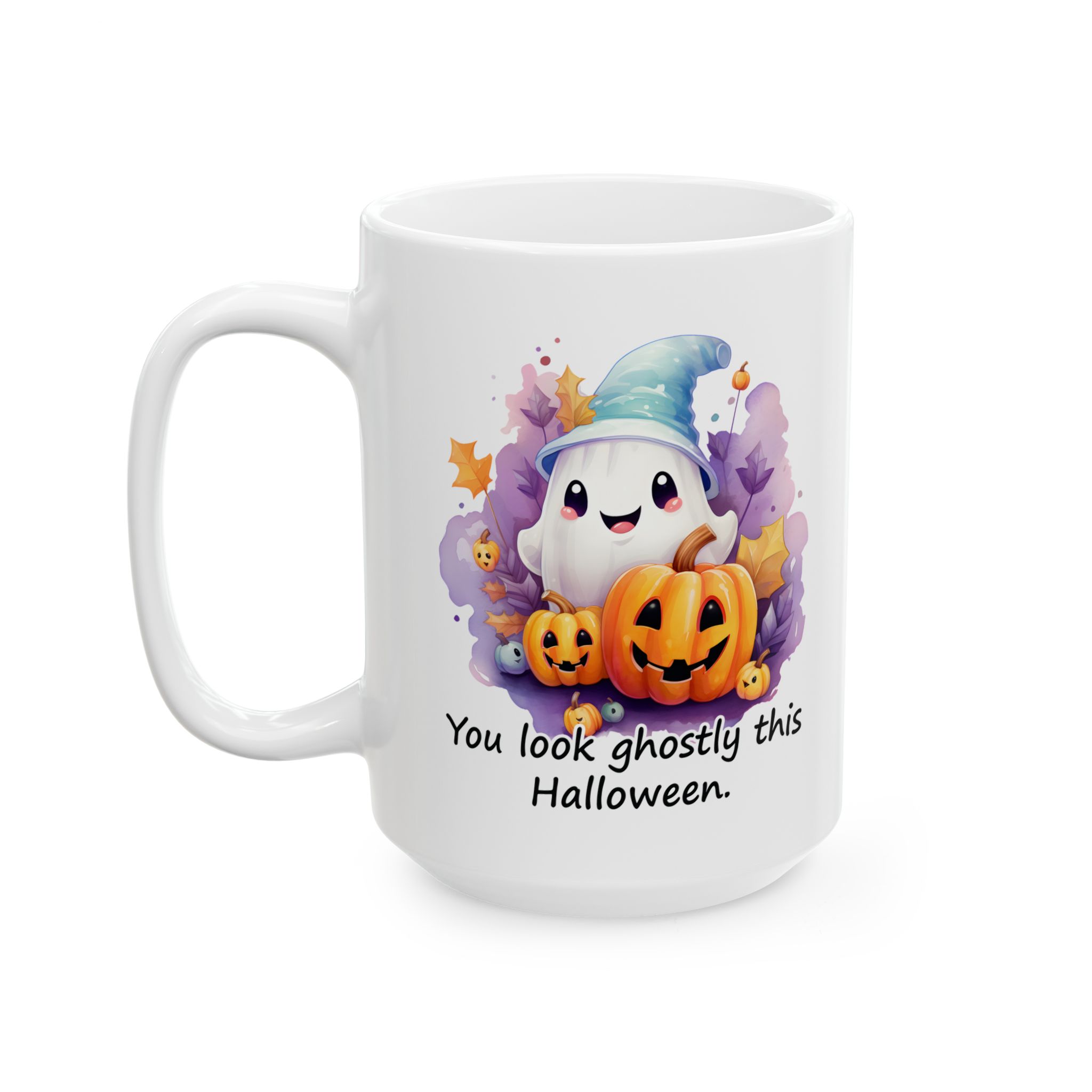Cute Halloween Ghost Mug Cute Halloween Ghost Mug