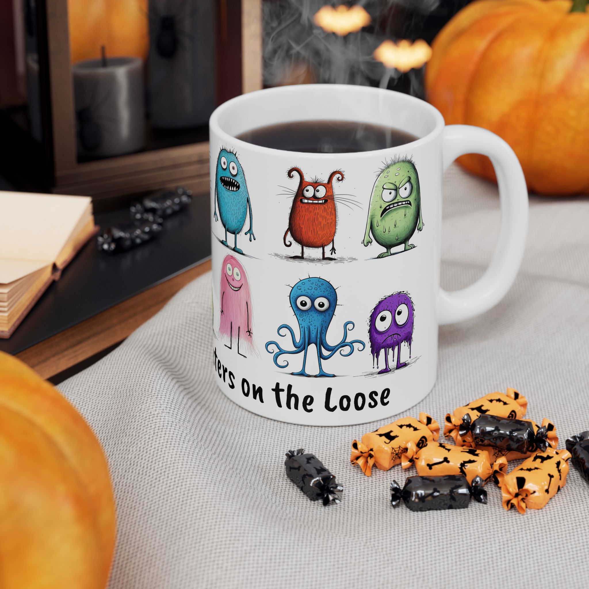 Halloween Monsters on the Loose Mug Halloween Monsters on the Loose Mug