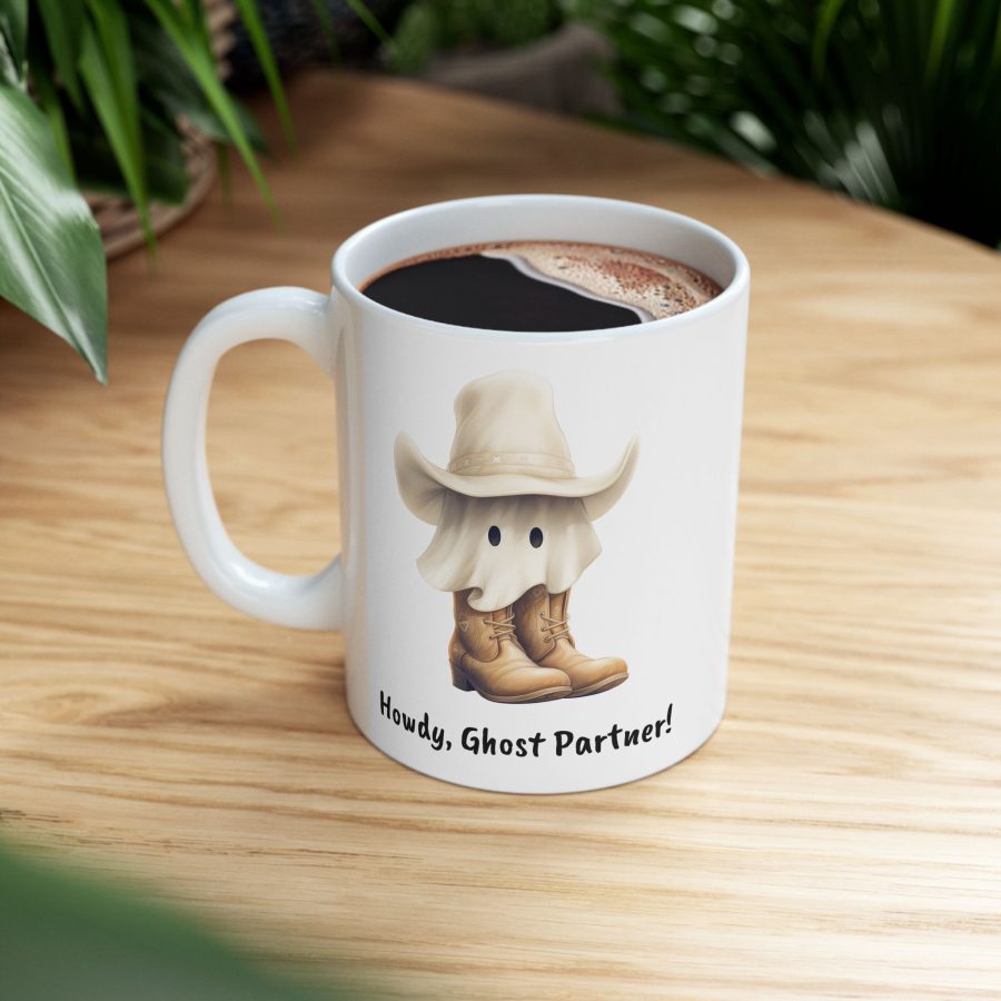 Howdy, Ghost Partner Mug
